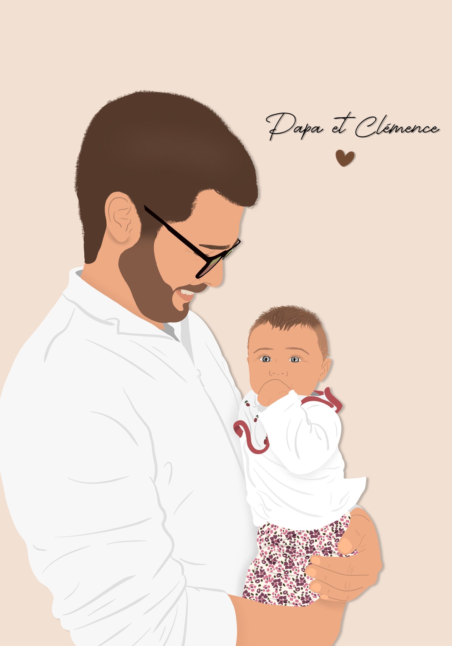 Portrait A4 -Détaillé
